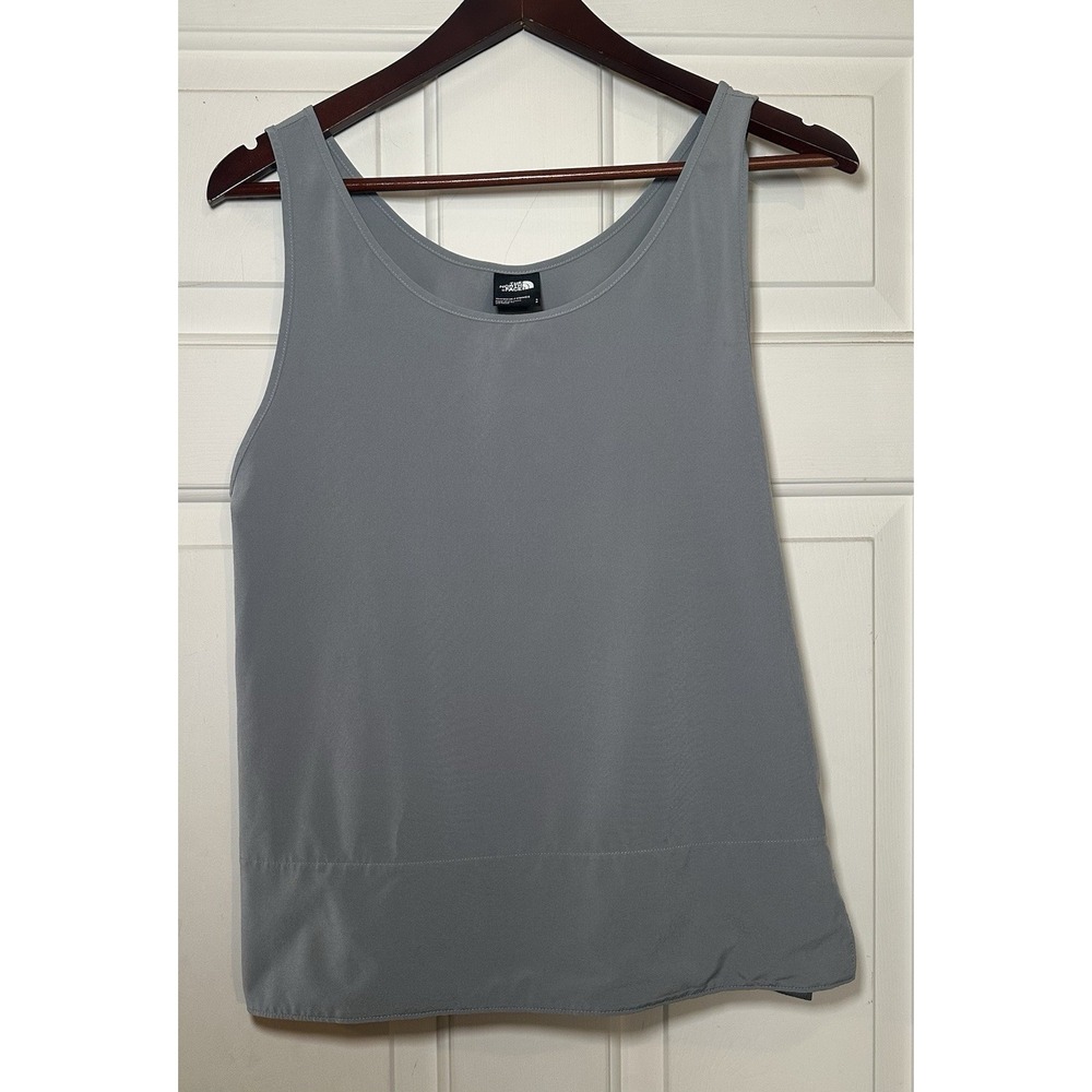 The North Face Tank Top, Gray Lightweight size S Yoga,‎ Running Gym